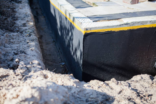 Residential Exterior Waterproofing installation at a Dolomite, AL home by SJ Waterproofing Pros